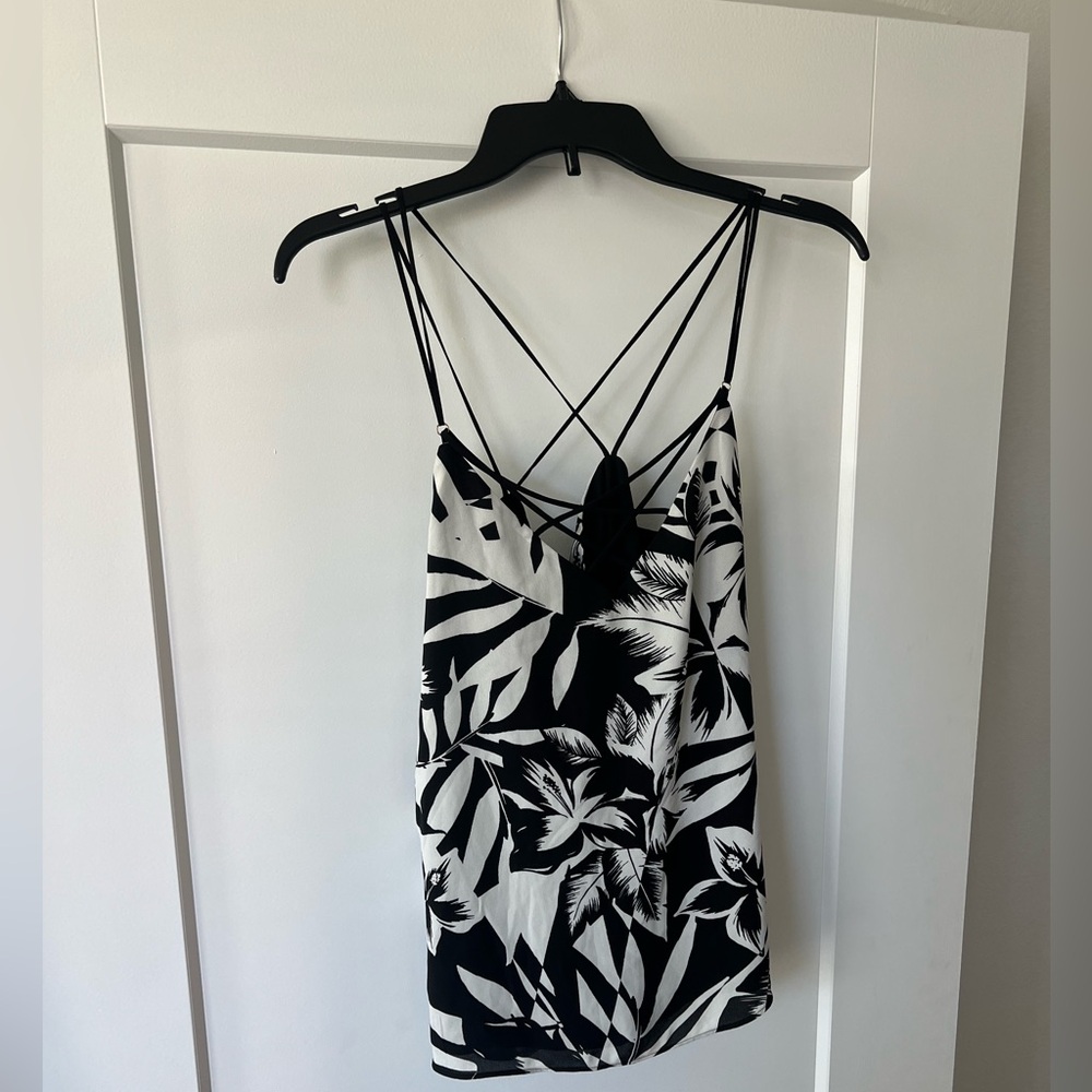 Floral Strappy Shirt